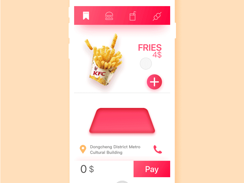 Order demo ui ux