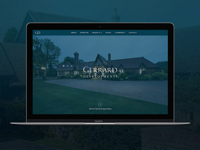 Gerrard Developments - Design & Build adobe illustrator adobe photoshop branding digital design ui web design webflow