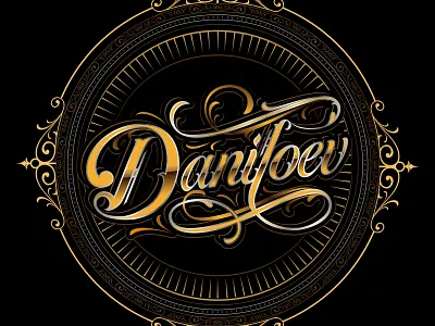 Daniloev design illustration lettering logo tattoo tattoo art typography