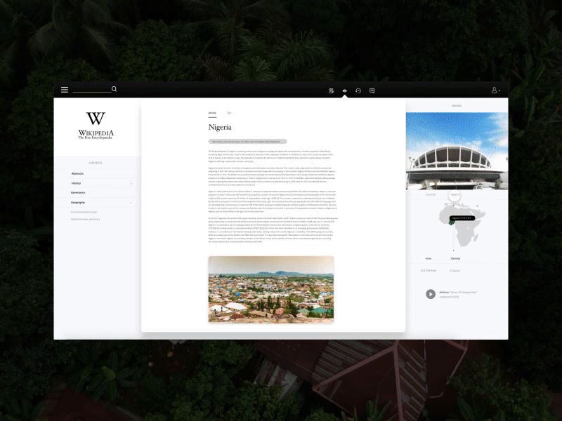 Wikipedia adobe adobe concept app demo design download landing page ui ux web xd