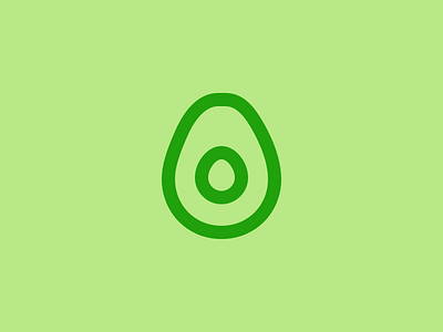 Evericons Everyday #002 avocado evericons icon