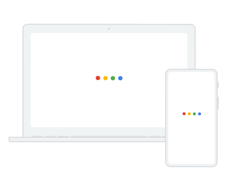 Setting up Better Together android animated gif animation better bounce buscarons chrome chromebook communication devices dots feature google laptop loading phone syncing tick together ui ux
