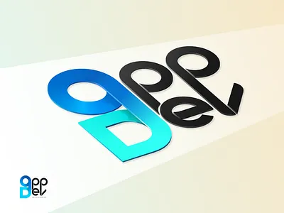 Design Logo AppDev appdev branding design logo vector