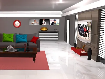 Living Room 1 3d