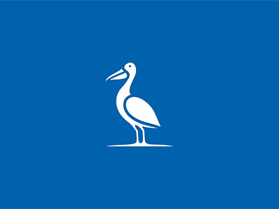 Pelican bird clean fimbird logo pelican pelicans