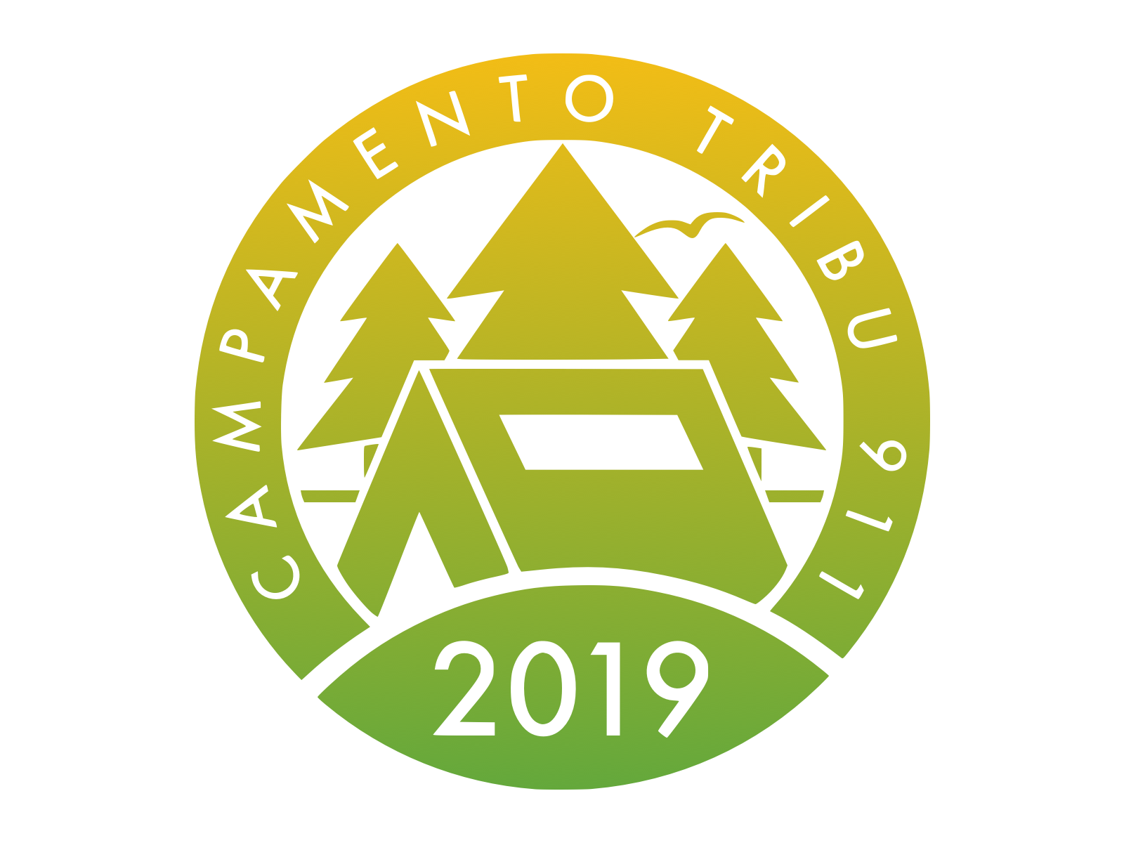 Tribu911 camp badge badge camp sketch