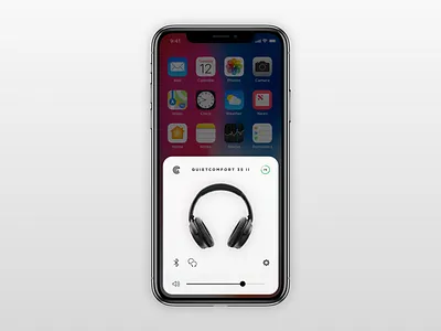 Pop Overlay! Bose iOS Integration – Day 016 airpods app bose creative dailyinspiration dailyui design digitaldesign flat icon inspiration interface ios minimal mobile mobiledesign prototype ui userexperience ux