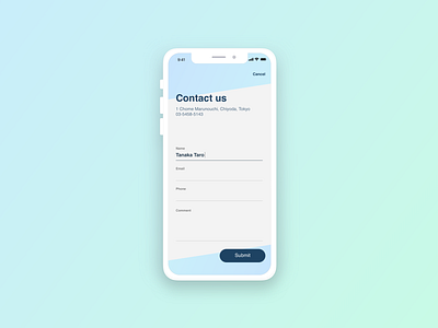 Daily UI 027 Contact Us contact us dailyui dailyui 028