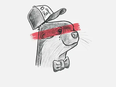 Loutre design draw drawing icon icon app icons illustration illustrator logo logodesign logodesigner logotype loutre otter otters