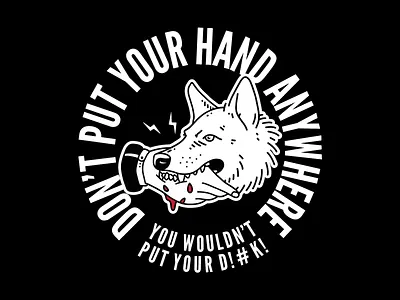 Working Dog Raidio dog drawing illustration tattoo