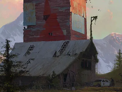 Mr Red art illustration matte matte art photoshop wacom