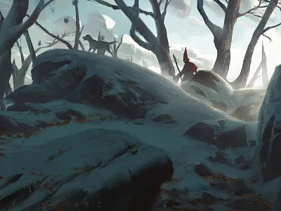 Sylvan art illustration photoshop wacom