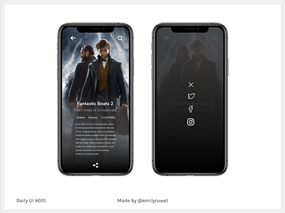 Dailyui 10 dailyui sketch app social share uidesign uxdesign