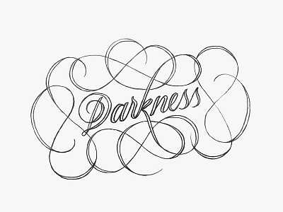 Hello darkness handlettering handmadefont handtype lettering