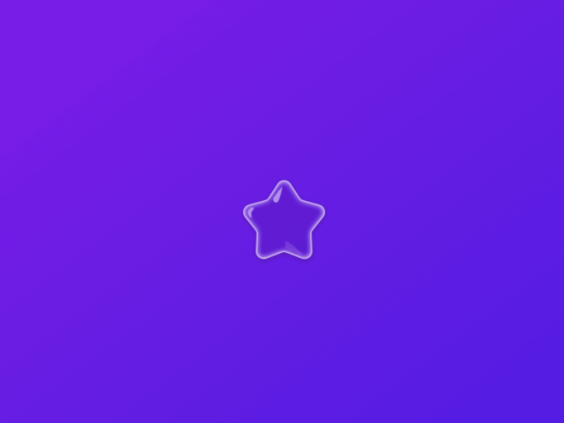 Lovely little star animation dynamic effect gif illustration stars