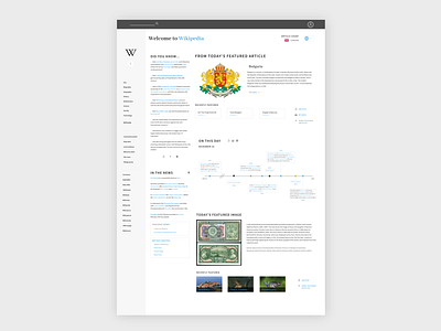 Wikipedia adobe xd minimalist ui design uplabs challenge ux design wikipedia