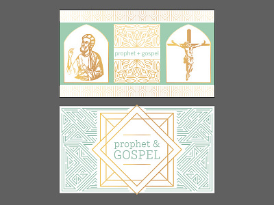 Prophet & Gospel Sermon Graphics church church art church design church media gospel jesus sermon sermon art sermon series sermon series graphic sermon title