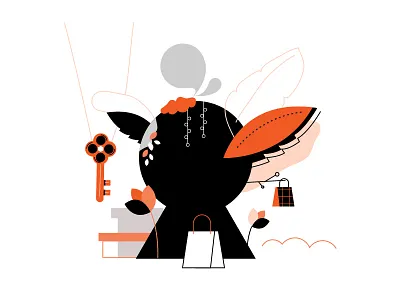 24 Sèvres — illustration 1 design fashion icon illustration nature shopping vector