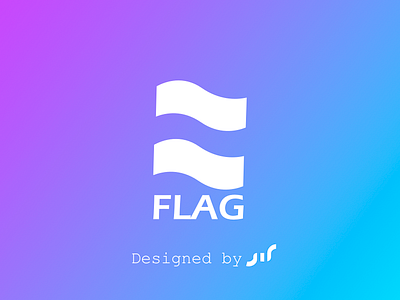 Flag logo design app applogo art brand branding colorful logo design developement flag gradient gradient design graphic design icon inspiration i̇llustration logo logodesign logotype ui vector