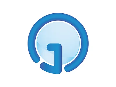 J & G Logo / Symbol blue logo circle logo g logo j and g logo j logo lettermark