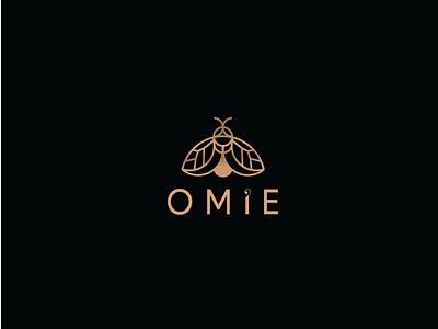 firefly Logo 2d abstract badge beauty botanica branding butterfly concept cosmetic female firefly flat icon identity illustration logo minimalist naimadesign typography vector