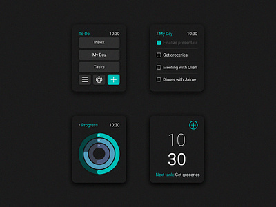 To-Do for Apple Watch (concept) app apple interface watch os