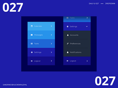 Daily UI 027 - Dropdown dailyui dailyui 027 design illustration ui ux