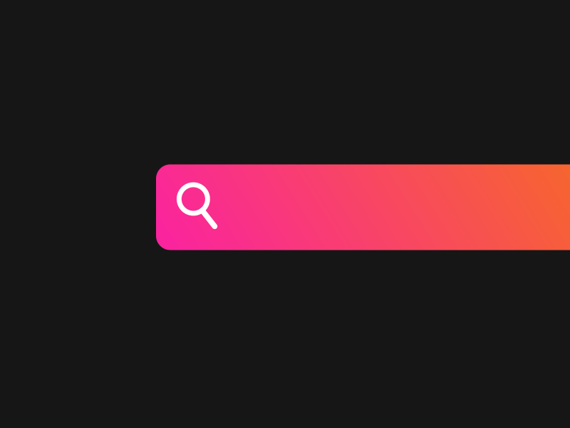 Search Icon Interaction animation gif interaction interface animation search search icon ui