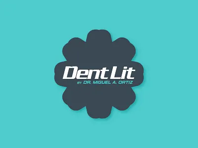 DENT LIT - Logo branding font lettering logo logodesign logotype minimal logo