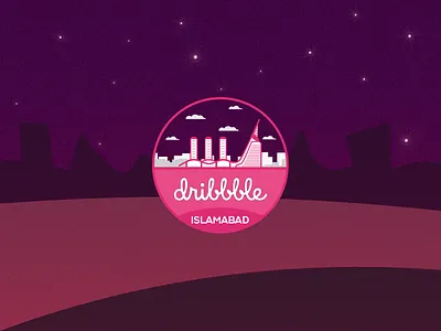 Dribbble Islamabad Meetup android application art direction branding dribbble graphic deisgn graphic design graphics design illustration islamabad logo logo illusration meetups mobile application pakistan responsive design user experience user interface