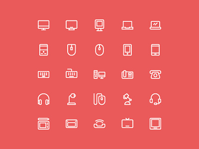 Desktop App Icon Set desktop icon icon app icon design icon pack icon set iconography icons illustration interface symbol ui ux vector web