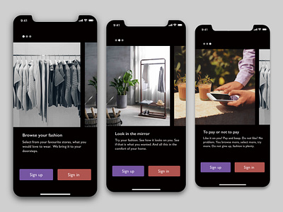 Hatch | Fashion App Concept app design fashion ios ux ui