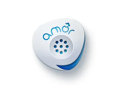 amor Call app call design icon message phone ui