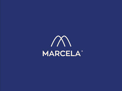 Marcela adobe illustrator cc chic concept design illustrated logo logo logo 3d logo design luxery