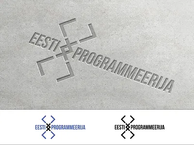 Logo for Eesti Programmeerija branding design logo