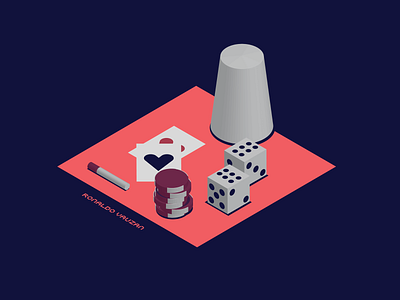 Gambling Over adobe illustrator card game cube design graphic designer flat flat design gamble gambling graphic design graphic art illustration isometric isometric design isometric illustration perspective pixel pixel art vector vector art