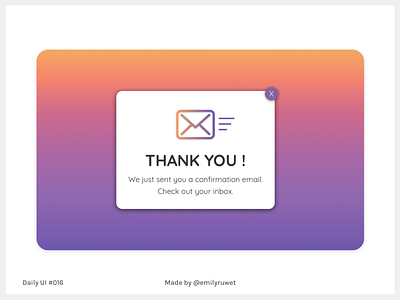 Dailyui 16 dailyui popup sketch app uidesign uxdesign