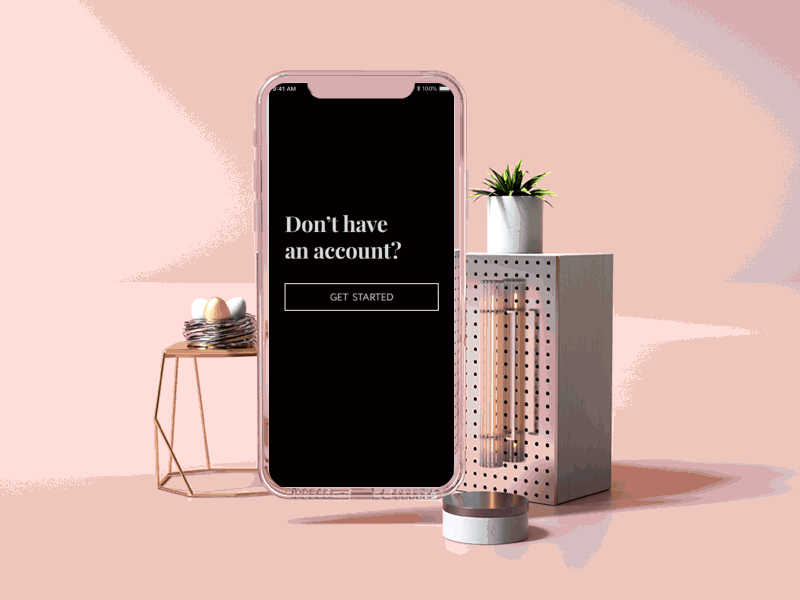 new user registration form animation animation black dark theme design fashion fashion app ios iphone presentation principle app registration form style ui uidesign user experience user interface ux ux ui design web web deisgn