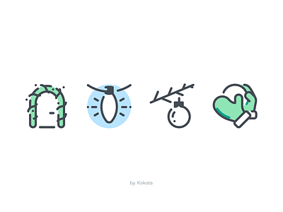 Xmas branch bulb christmas decoration door dribbble game garland gloves holiday icon icondesign light new year pictogram snowball spruce toy winter xmas