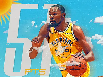 NBA Poster Series: Kevin Durant basketball behance curry design durant golden state warriors goldenstate graphic design hoops kevin durant lebron nba nba poster photo manipulation photoshop pinoy sports sports design sports poster warriors