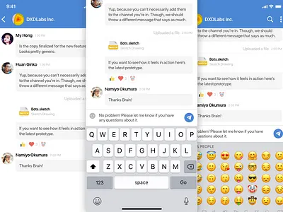 Daily UI #013 - Direct Messaging 013 chat chatbox context dailyui 001 direct messaging images messenger mobile app placement ui ux