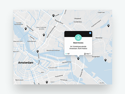 Map View map marker map ui pin popover