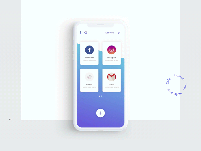 Passably App animation app design ui ux