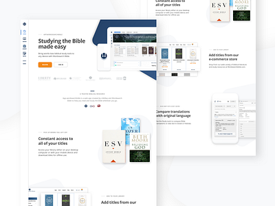 Study App Marketing/Landing Page design landing page ui ux web