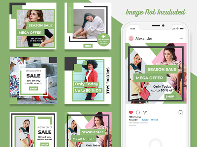 Creative Discount Instagram Post Template banner brochure design freepik instagram post post social media story summer template winter