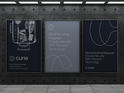 curie Brand Visual Identity branding