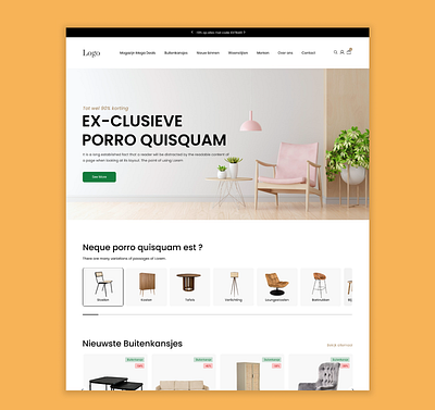 Modern Figma Website Design for E-Commerce design figma shopify ui uiux ux web design web ui website design