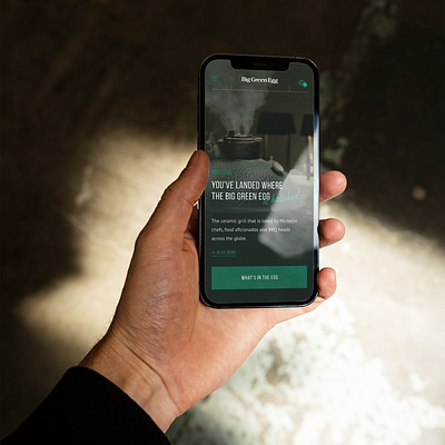 Big Green Egg barbecue bbq big green egg ecommerce figma green mobile shopify ui ux