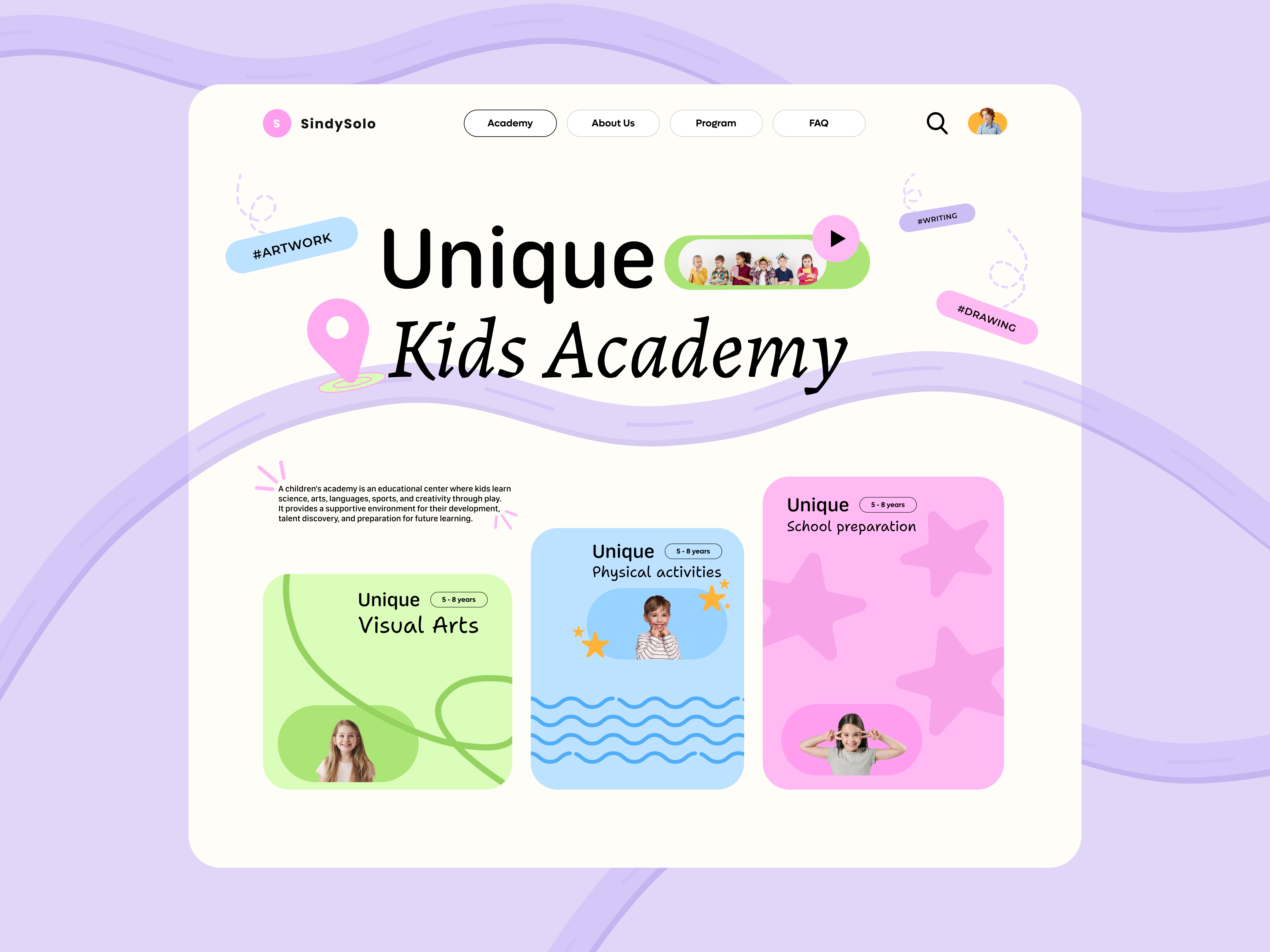 Example of Website Design
