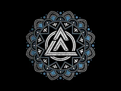 Awake At Last apparel apparel design awake at last band band merch clothing design mandala merch shirt tee texture vector